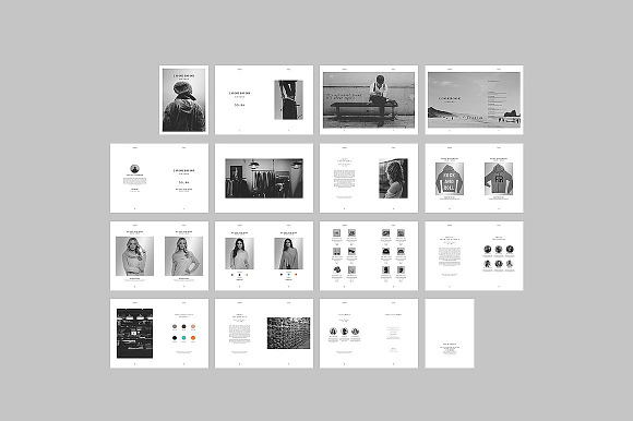 Firtana Lookbook in Brochure Templates - product preview 12