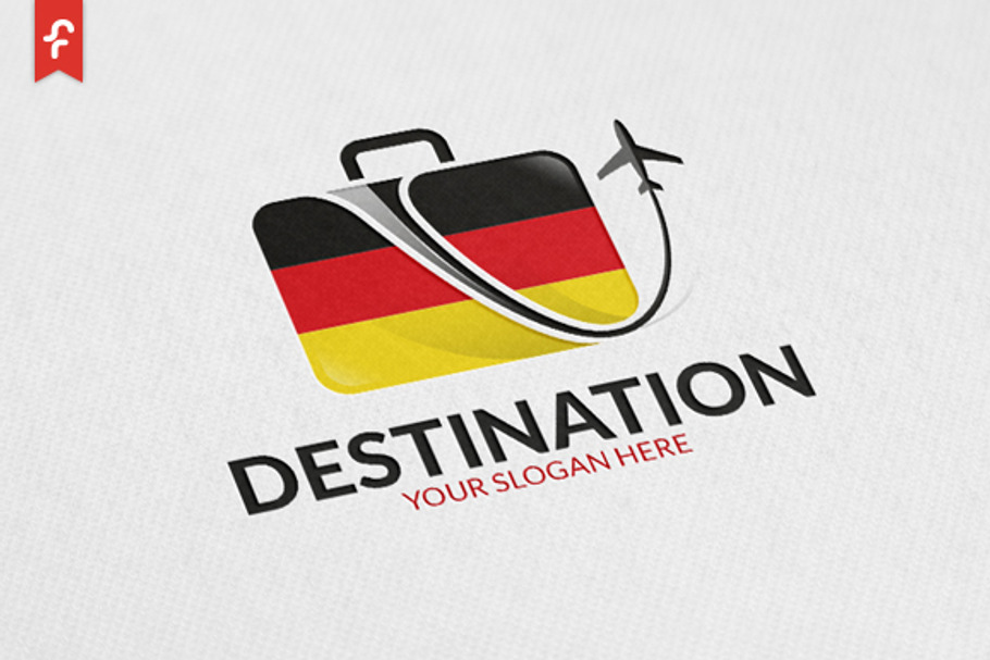 Destination (Germany) Logo in Logo Templates - product preview 8