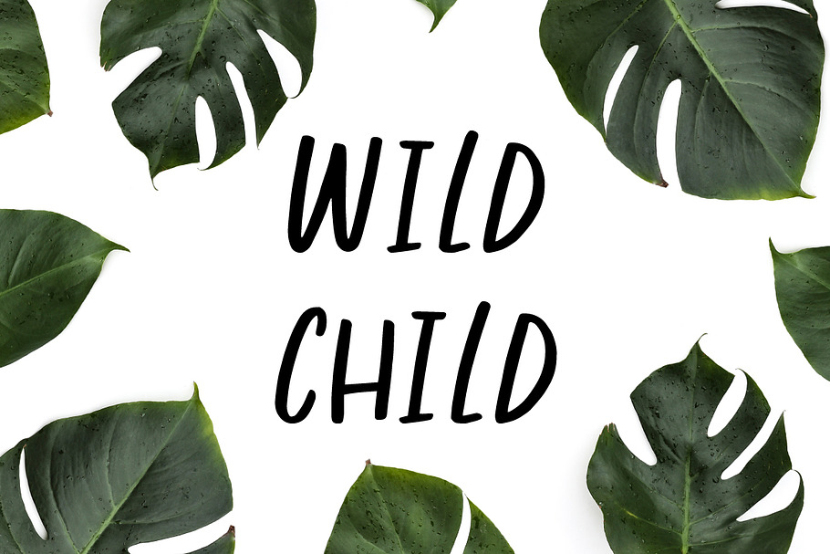 Wild Child - Fun Handwritten Font in Display Fonts - product preview 8