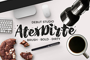 AlexDirte Brush Font