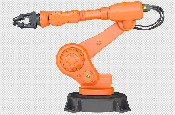 Industrial Robotic Arm in Objects - product preview 1