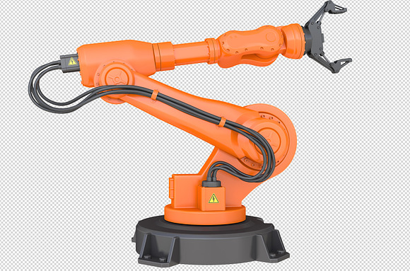 Industrial Robotic Arm in Objects - product preview 2