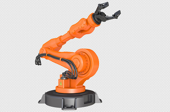 Industrial Robotic Arm in Objects - product preview 3
