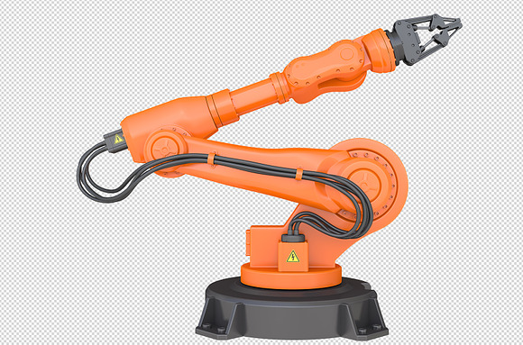 Industrial Robotic Arm in Objects - product preview 4