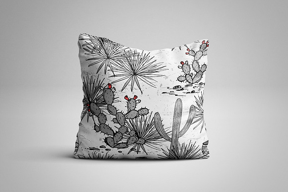 Wild Cacti Planet. Vector collection in Illustrations - product preview 8