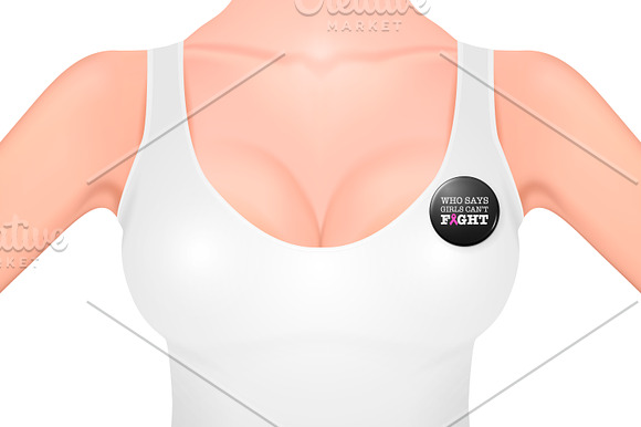 Breast cancer awareness concept set in Illustrations - product preview 23