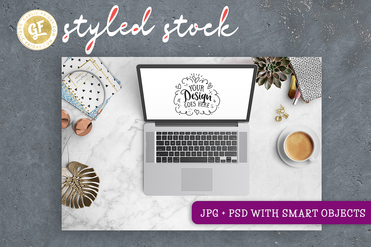 Laptop Styled Scene 26-0016 in Mobile & Web Mockups - product preview 8