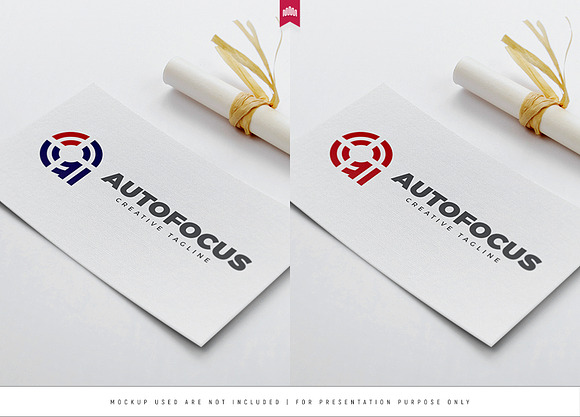 Auto Focus Logo in Logo Templates - product preview 1