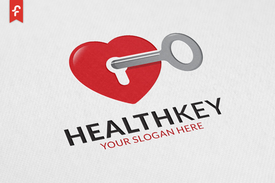 Health Key Logo in Logo Templates - product preview 8
