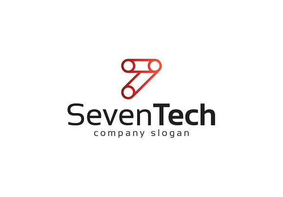 Seven Tech Logo in Logo Templates - product preview 1