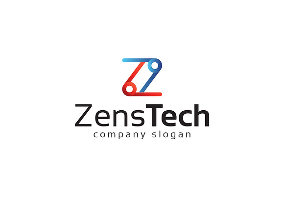 Zens Tech Logo in Logo Templates - product preview 1