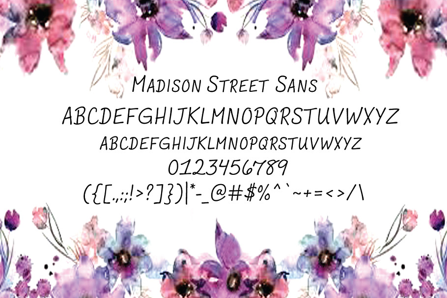 Madison Street Sans in Sans-Serif Fonts - product preview 8