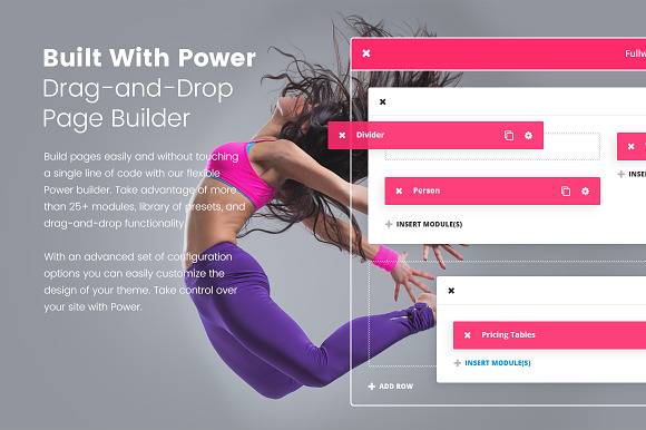 Dance School Wordpress Theme in WordPress Business Themes - product preview 1