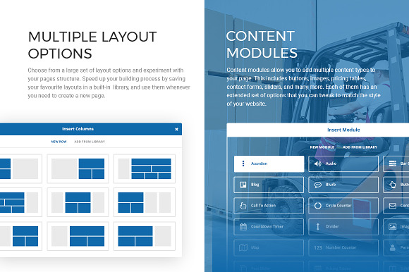FastWay - Transportation Company in WordPress Business Themes - product preview 2
