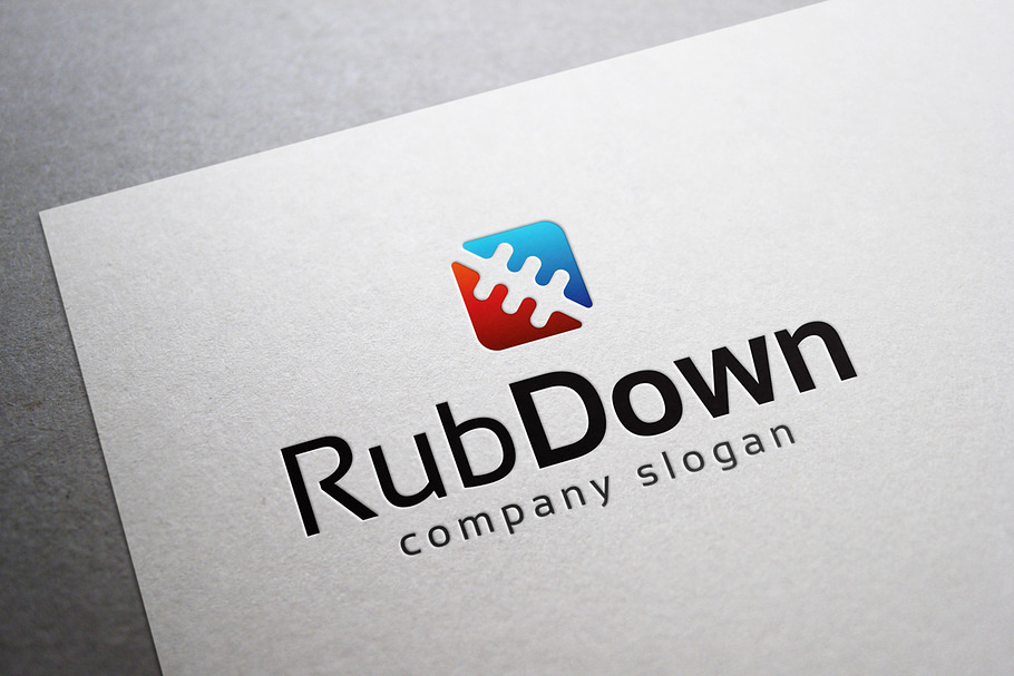 Rub Down Logo