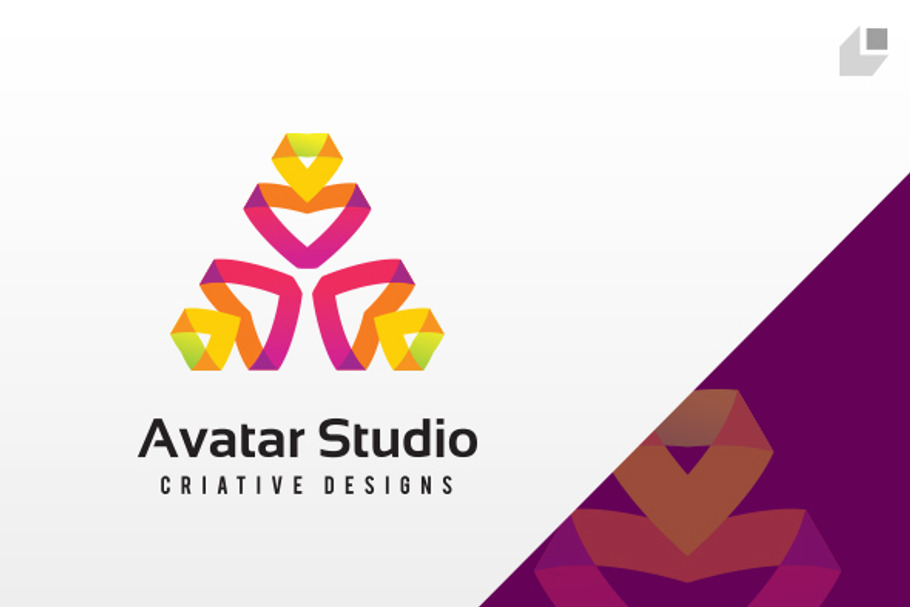 Avatar Studio in Logo Templates - product preview 8