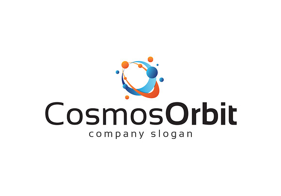 Cosmos Orbit Logo in Logo Templates - product preview 1