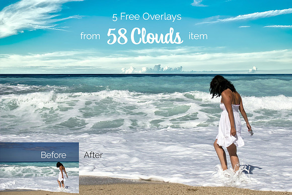 64 Pastel Sky Overlays in Photoshop Layer Styles - product preview 1
