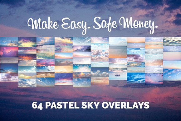 64 Pastel Sky Overlays in Photoshop Layer Styles - product preview 5