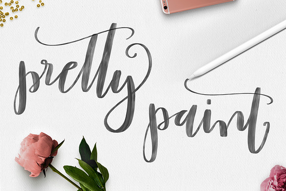 Procreate Lettering Brushes + Bonus in Photoshop Brushes - product preview 20