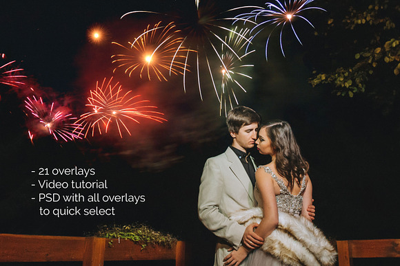 21 Firework Photo Overlays in Photoshop Layer Styles - product preview 2
