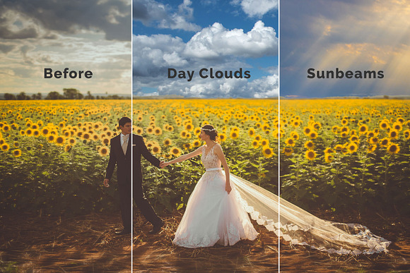 58 Sky Photoshop overlays in Photoshop Layer Styles - product preview 1