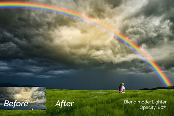 25 Rainbow Photo Overlays in Photoshop Layer Styles - product preview 2