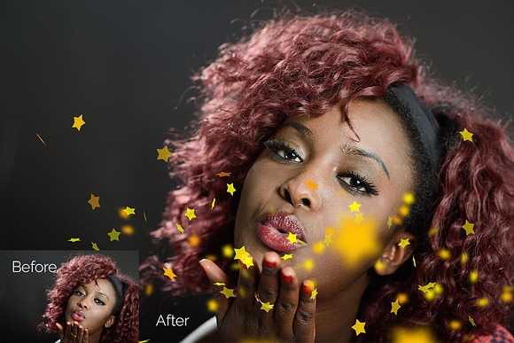 28 Blowing kisses Photoshop Overlays in Photoshop Layer Styles - product preview 3