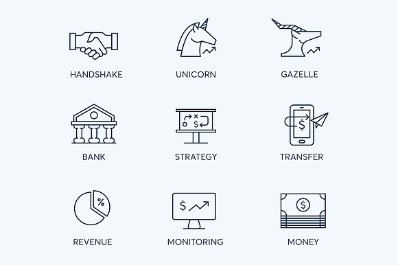 78 Fintech Line Icons in Credit Card Icons - product preview 2