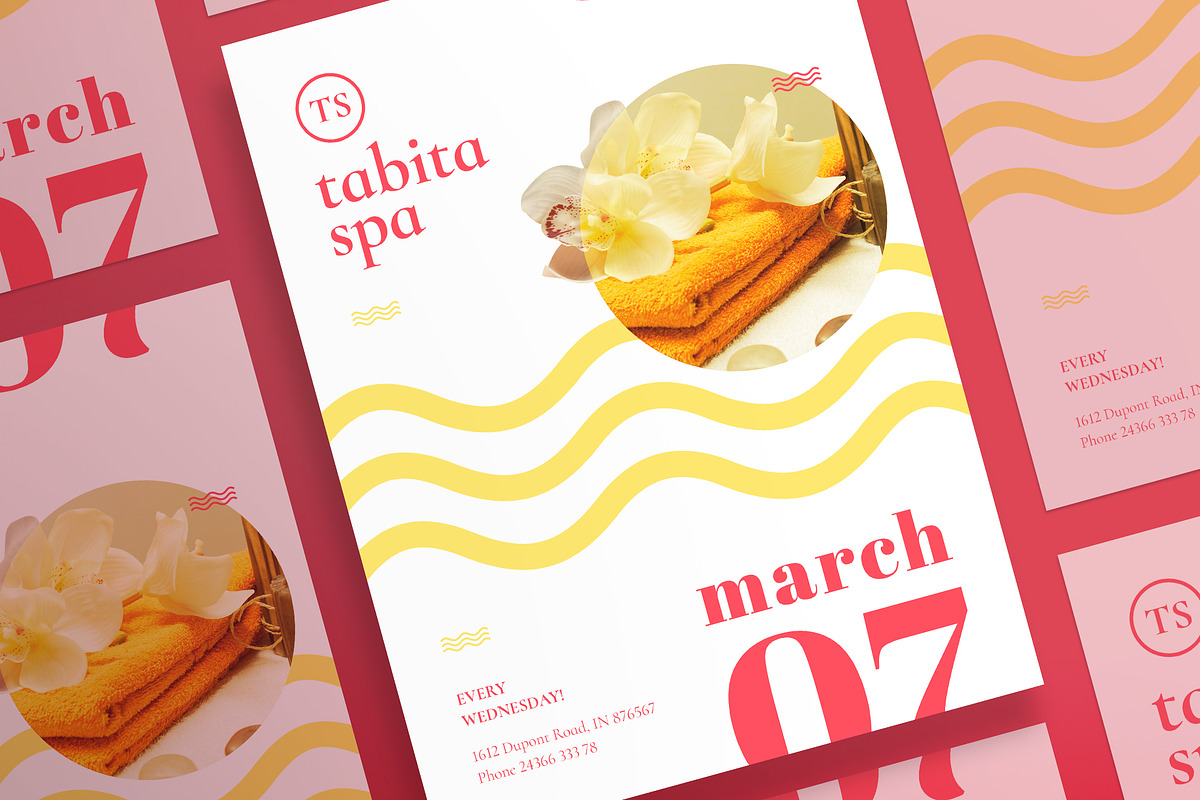 Posters | Beauty Tabita Spa in Flyer Templates - product preview 8