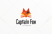 Pirate Captain Fox Logo