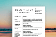 Creative Resume Template for Word