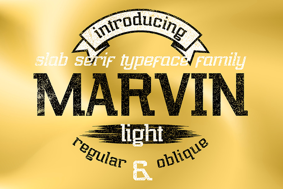 Marvin Light in Slab Serif Fonts - product preview 8