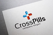 Cross Pills Logo