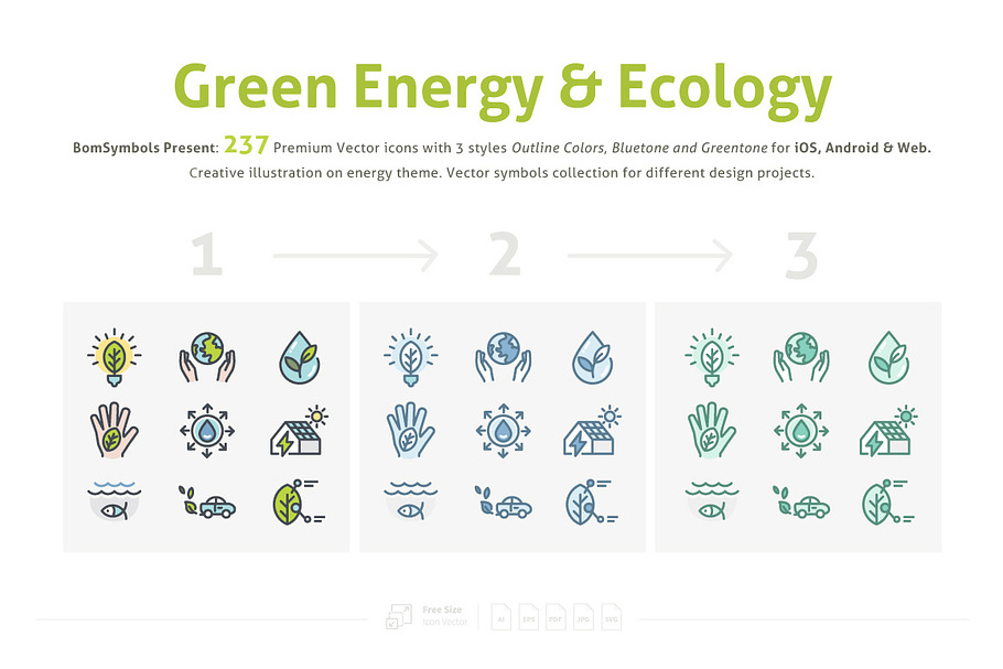 Green Energy & Ecology in Graphics - product preview 8