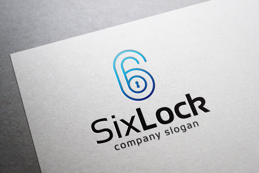 Six Lock Logo