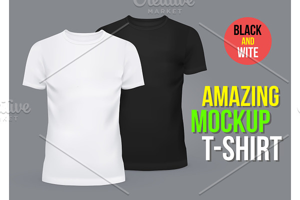 Blank or empty t-shirts for men and women