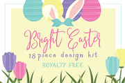 Bright Easter design kit