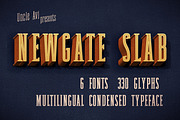 Newgate Slab - Retro Font