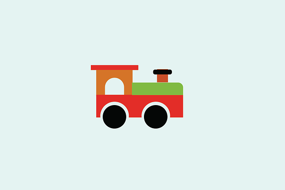 15 Children's Toy Icons in Graphics - product preview 3