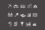 15 Mining and Coal Icons