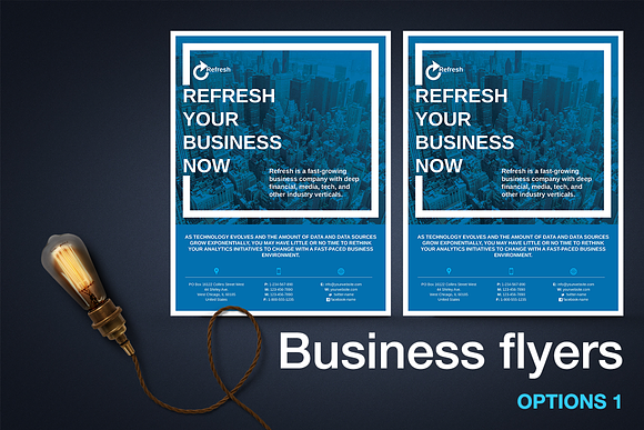 Multipurpose Business Flyer Pack v.2 in Flyer Templates - product preview 1