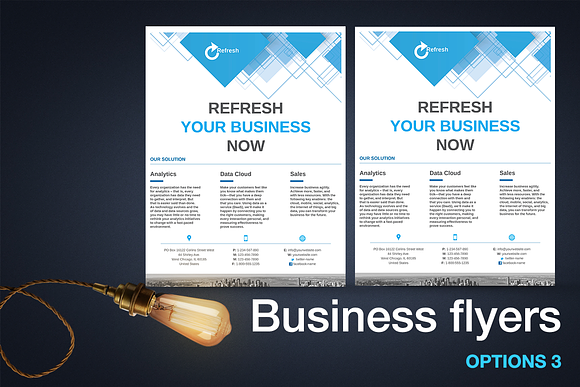Multipurpose Business Flyer Pack v.2 in Flyer Templates - product preview 5