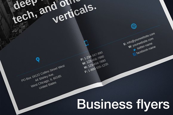 Multipurpose Business Flyer Pack v.2 in Flyer Templates - product preview 9
