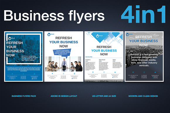 Multipurpose Business Flyer Pack v.2 in Flyer Templates - product preview 13