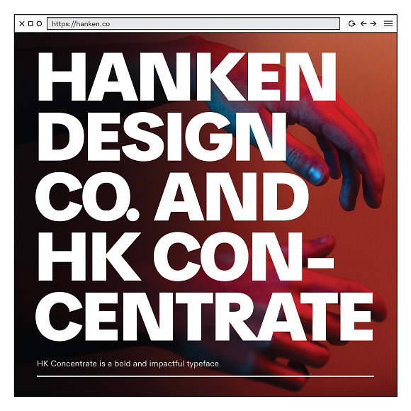 HK Concentrate Pro in Sans-Serif Fonts - product preview 1
