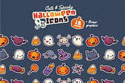 Cute & Spooky Halloween Icons