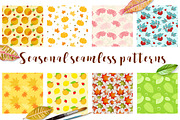 Seasonal Seamless Patterns