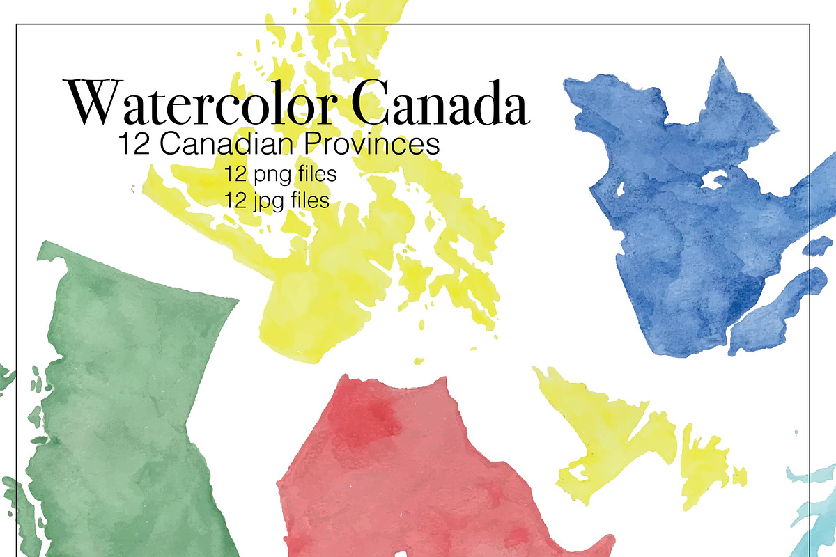 Watercolor Canada in Illustrations - product preview 8