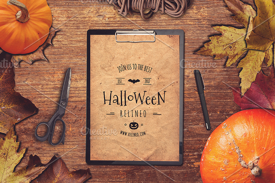 Halloween Mock-up Pack #1 in Product Mockups - product preview 8